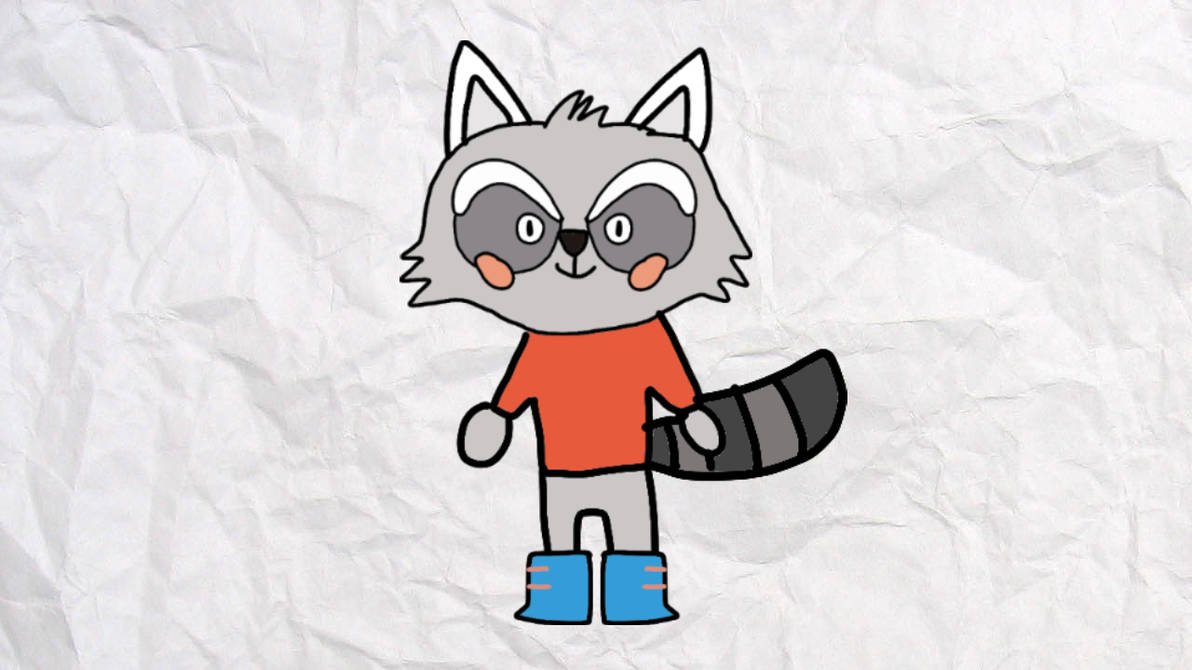 Remus Raccoon My drawing of Remi the raccoon by Jurriantheartkid on DeviantArt