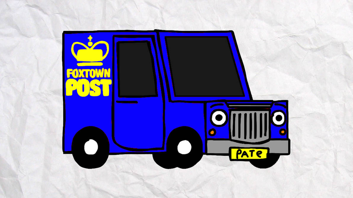 Post Van Model Pate the little post van by Jurriantheartkid on DeviantArt