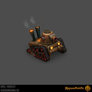 Steam Tank boss animation