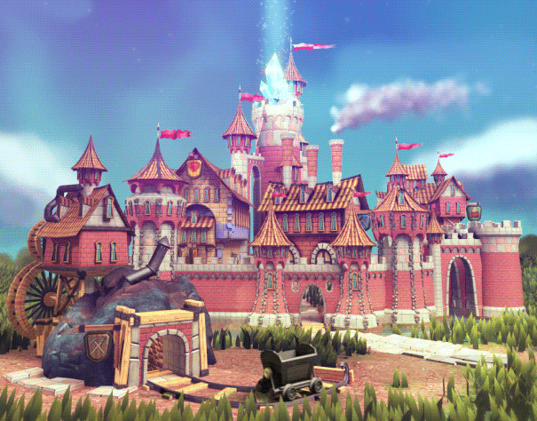 Castl Animation Castle animated by Gekkogwn on DeviantArt