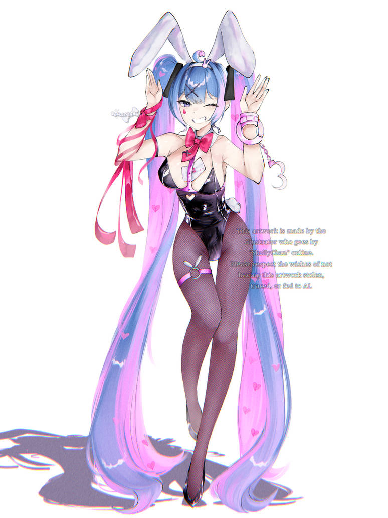 Bunny Rabbit Hole Miku FullBody By SkellyChann On DeviantArt bunny-rabbit-hole-miku-fullbody-by-skellychann-on-deviantart