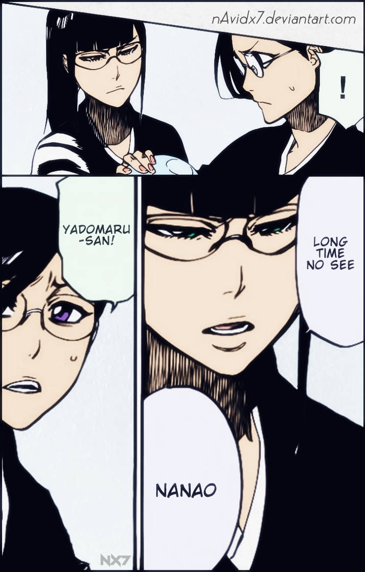 Reunion of Nanao and Lisa in Bleach 617 by nAvidx7 on DeviantArt