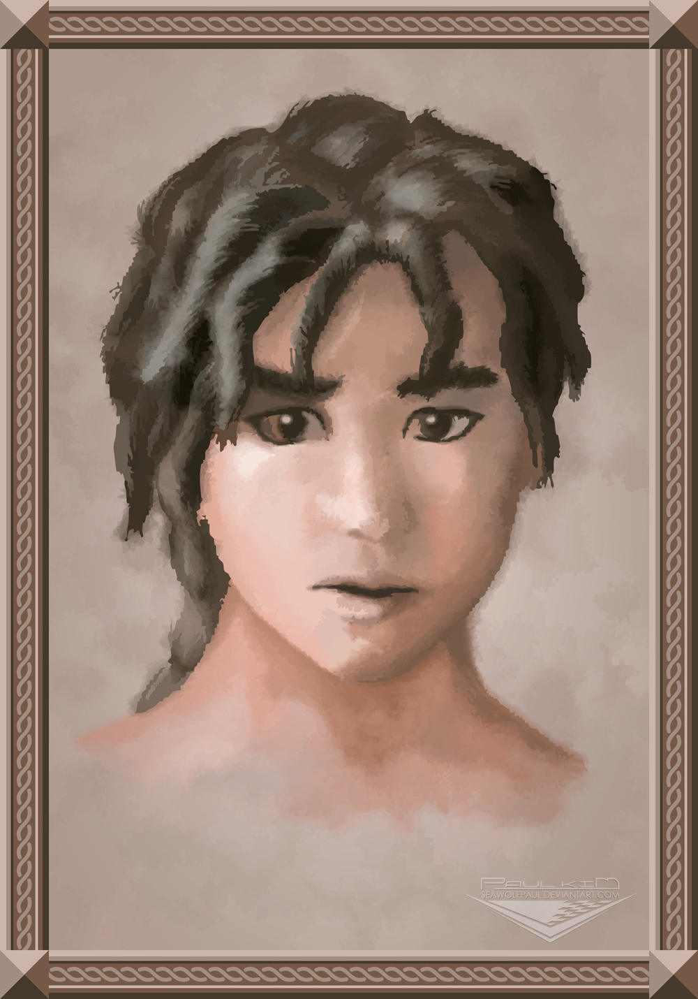 A Painterly Portrait