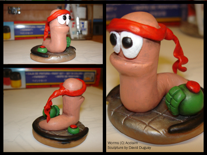 Worms Sculpture