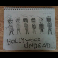 Hollywood Undead drawing