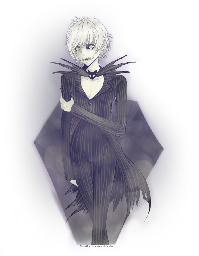 jack skellington anime ver. by Ziad1994 on DeviantArt