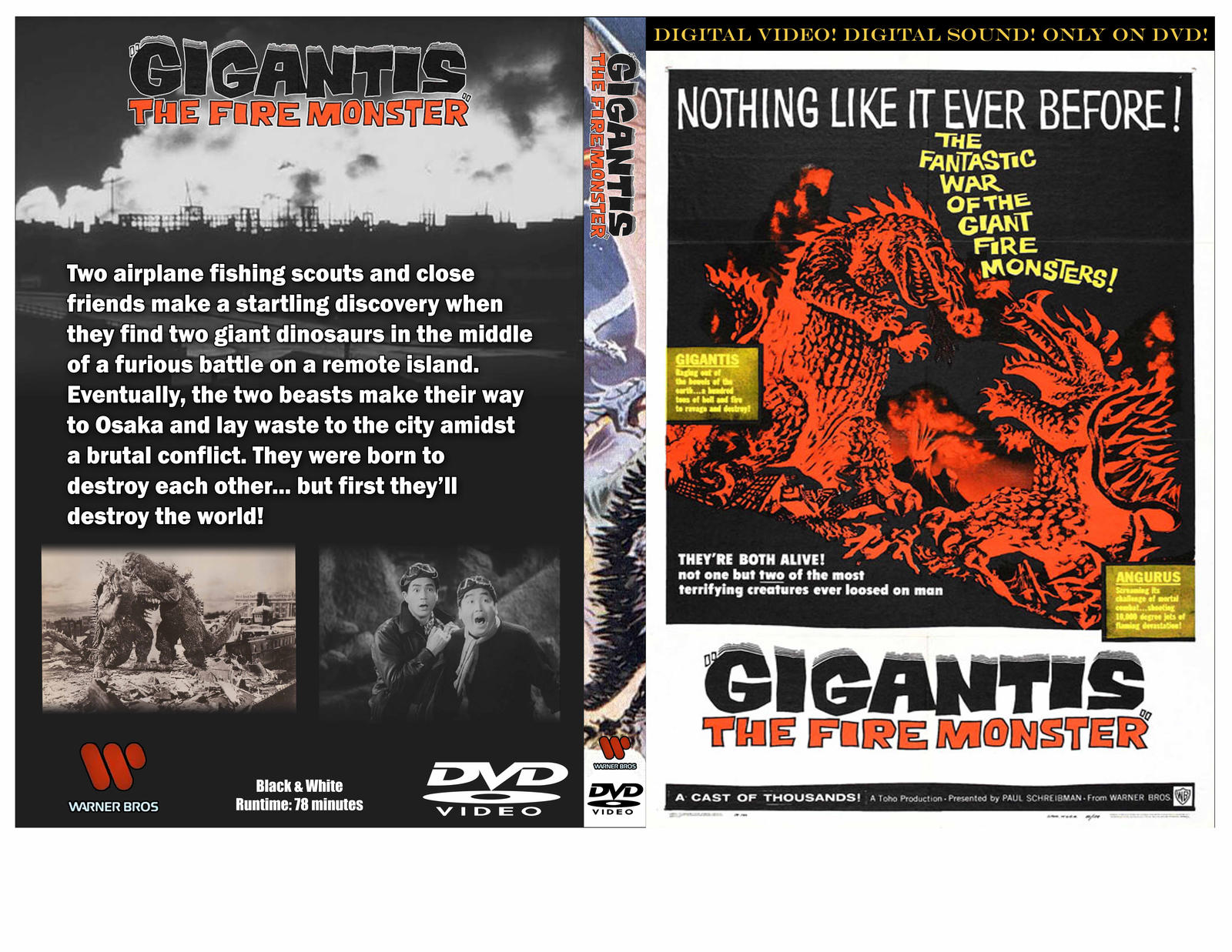 Gigantis The Fire Monster Us Dvd Custom Cover By Grandkeizerghidorah On Deviantart Gigantis The Fire Monster Us Dvd Custom Cover By Grandkeizerghidorah On Deviantart