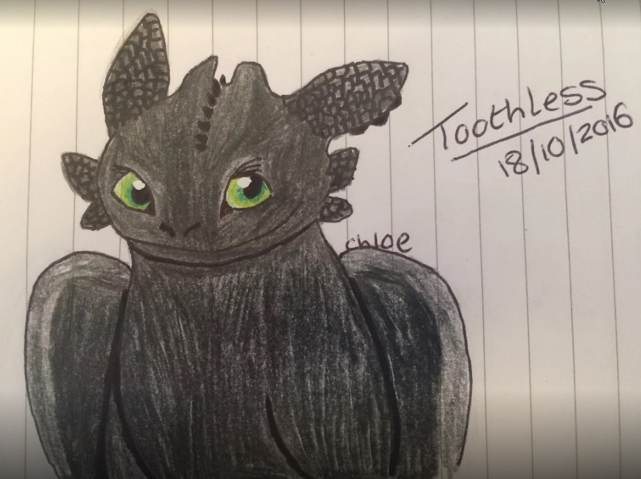 Toothless Art by SidneySpeedpaints on DeviantArt