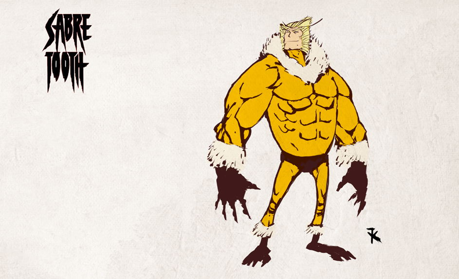 Sabertooth animated by TimKelly on DeviantArt
