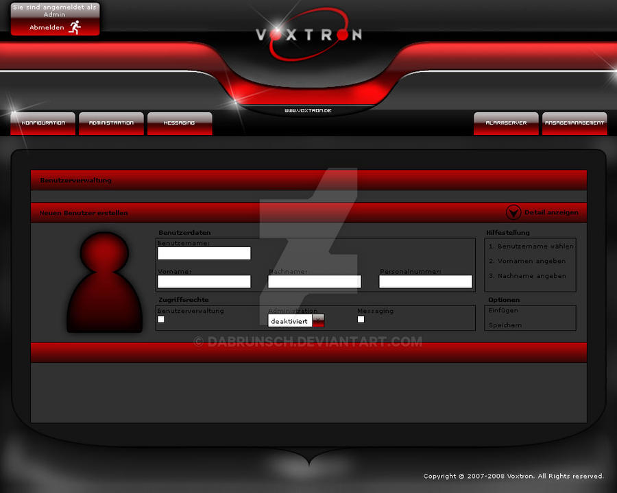 Voxtron Managementtool By Dabrunsch On Deviantart