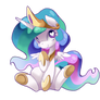 Princess Celestia By The Loony Hatter