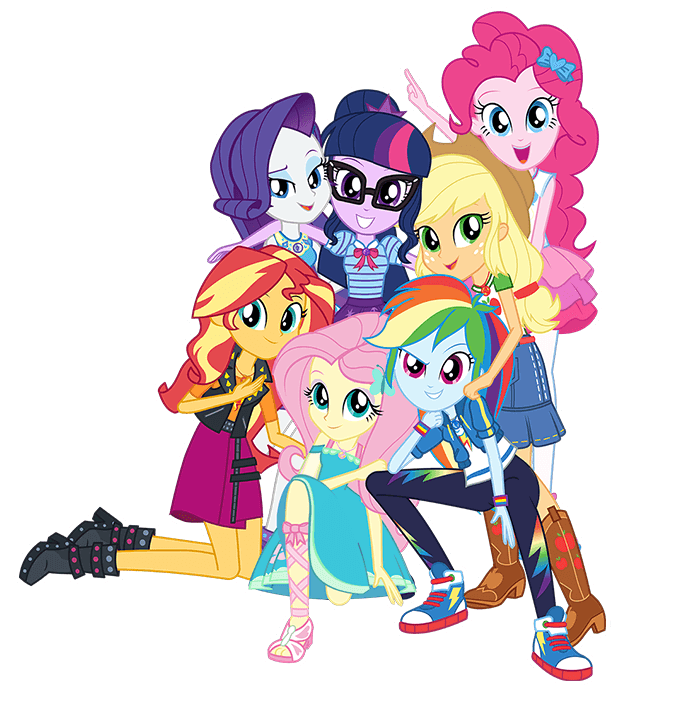 Humane 7 Deviantart MLP EG Humane 7 Vector by EnriqueZX on DeviantArt