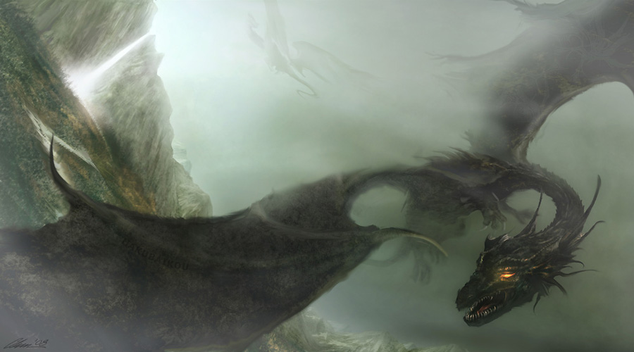 last night i dreamt of dragons by hakubaikou