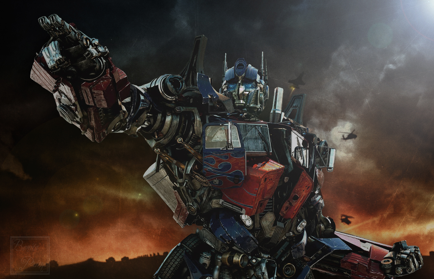 We will take the Battle to them - Optimus Prime