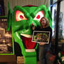 Myself with the Goblin From Maximum Overdrive 1