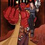 Hellboy and Hillzanora Cover By: whelp-li