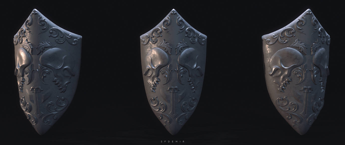 Dragonborn Shield by sfdemir on DeviantArt