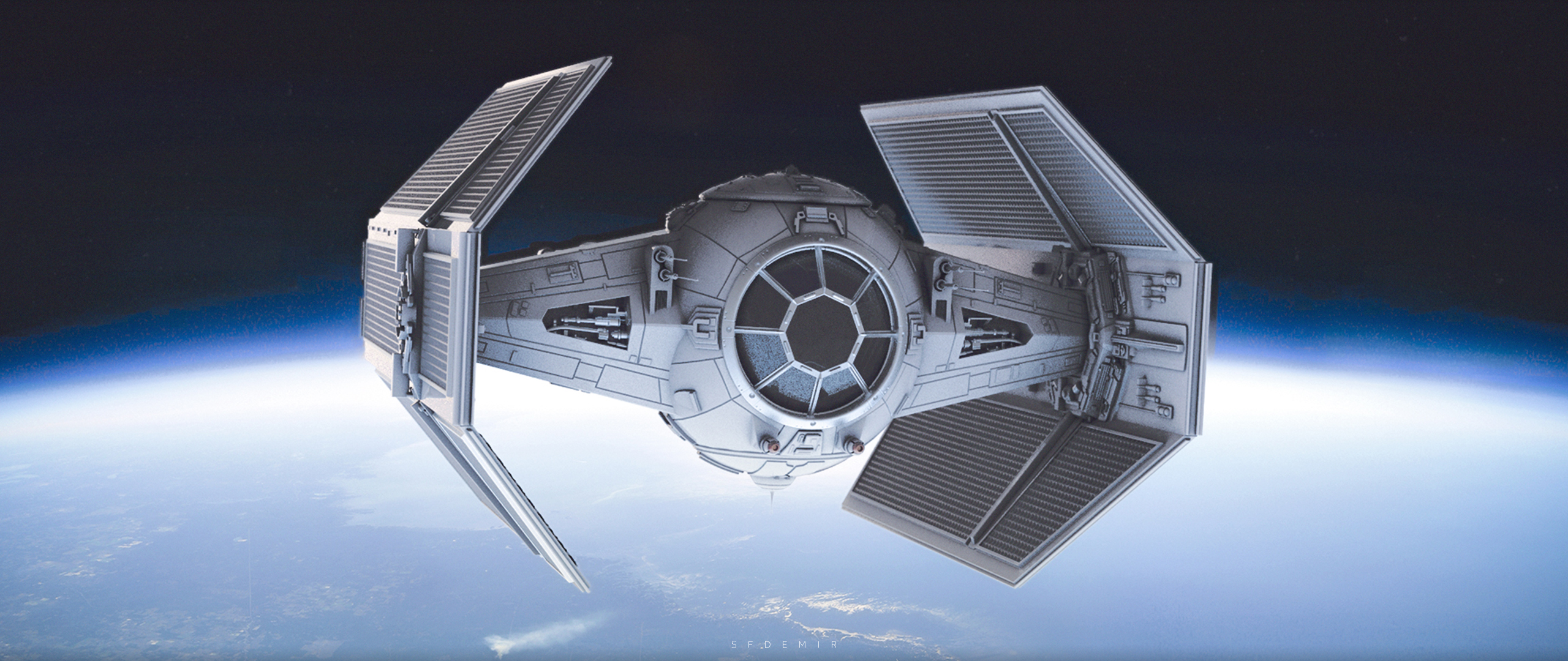 Star Wars Darth Vader Spaceship by sfdemir on DeviantArt