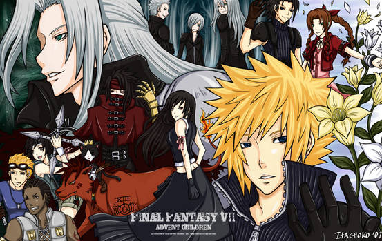 final fantasy 7 print: 2007