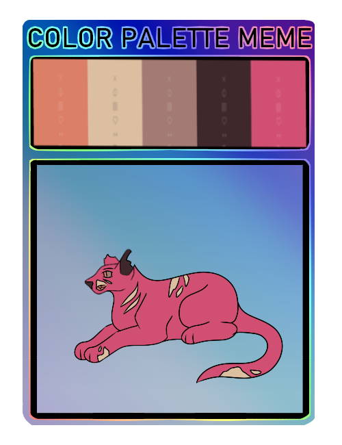 Adding Color Meme Color Palette Meme 9 by AtlasJourney on DeviantArt