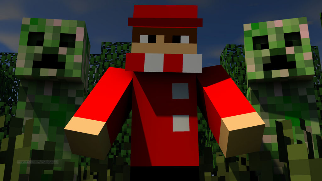 Red in Minecraft by MCREDTENDO on DeviantArt