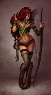 Elf Pinup