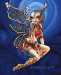 Tribal Fairy: Blue