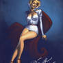 Pinup Power Girl