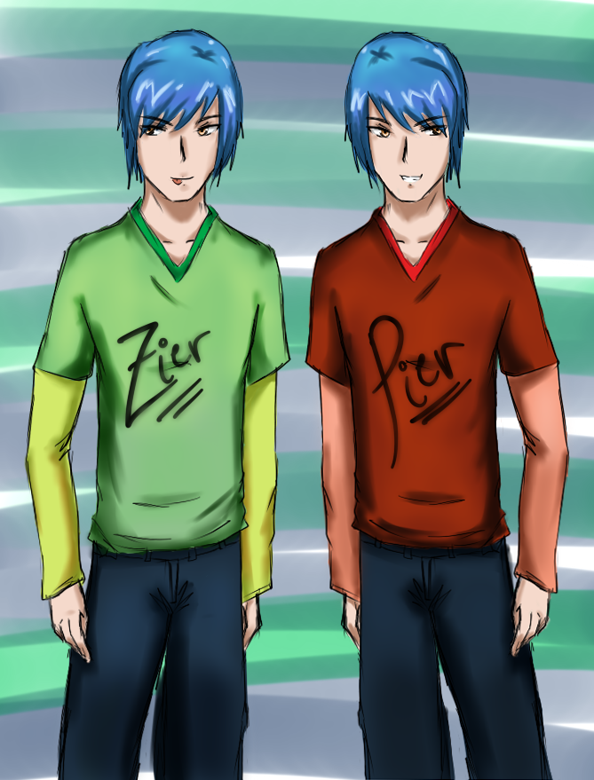 Twins OC by xiseanhirosex on DeviantArt