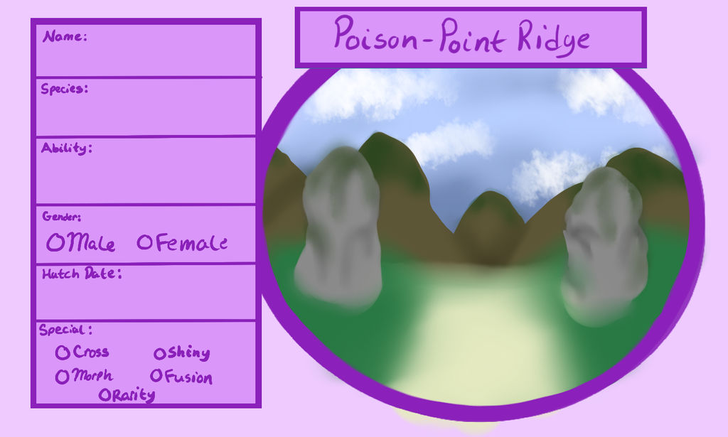 Ridge Template by littlerain999 on DeviantArt
