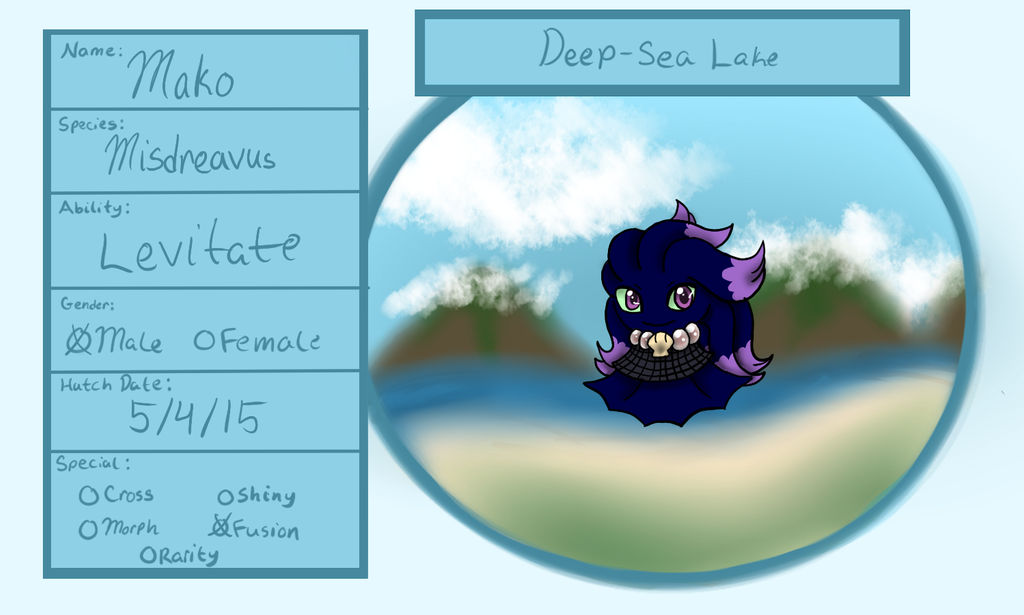 Deep-Sea Lake- Mako