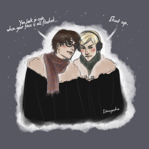 Christmas Harry/Draco Doodle