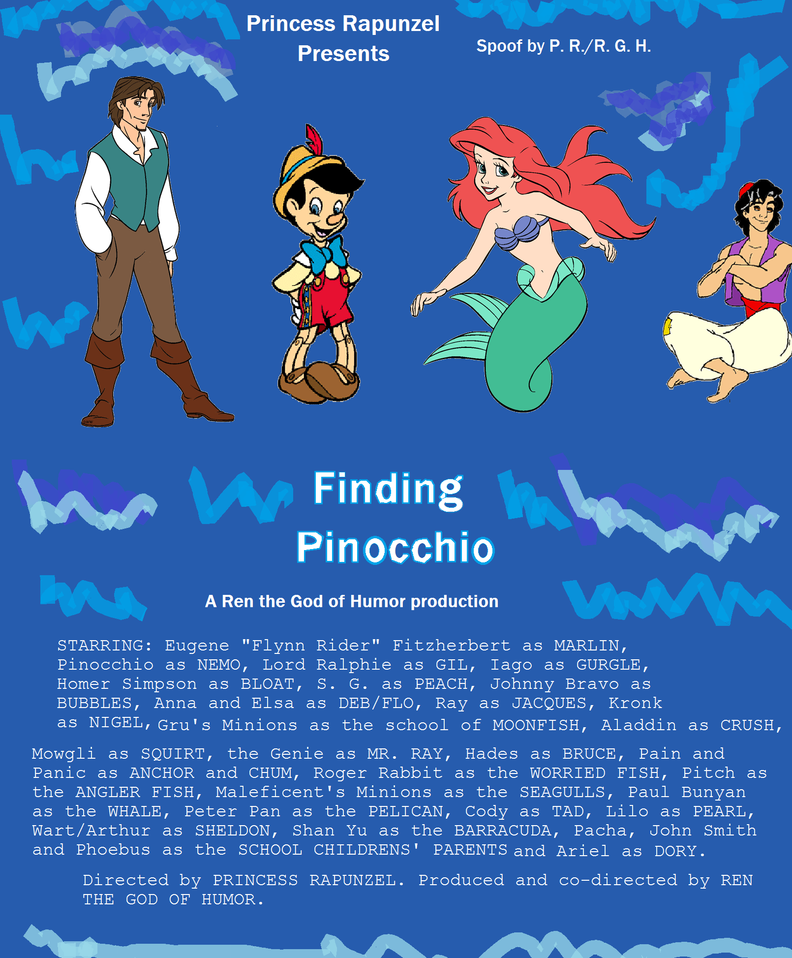 Finding Pinocchio Poster for Princess Rapunzel