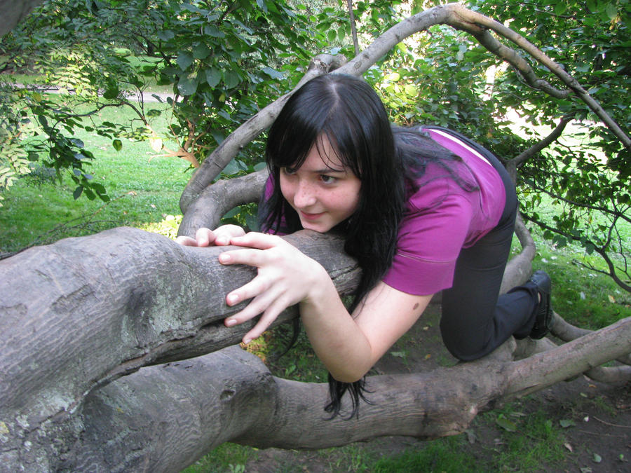 Kanda on a tree by ryu-sakurai on DeviantArt