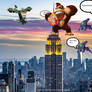Donkey Kong as King Kong
