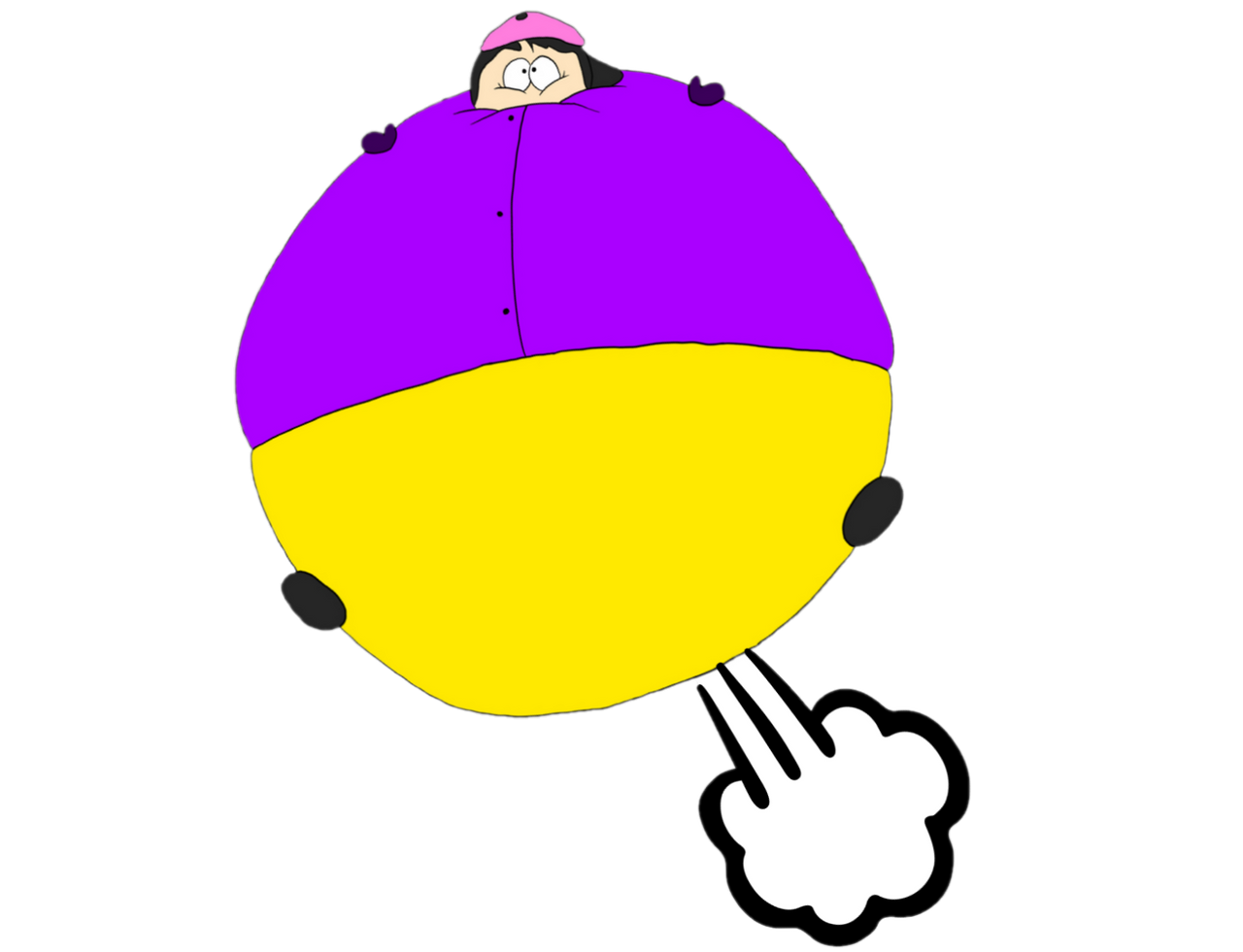 Wendy Testaburger Deflating 1 by MetaKnightTheGreat on DeviantArt