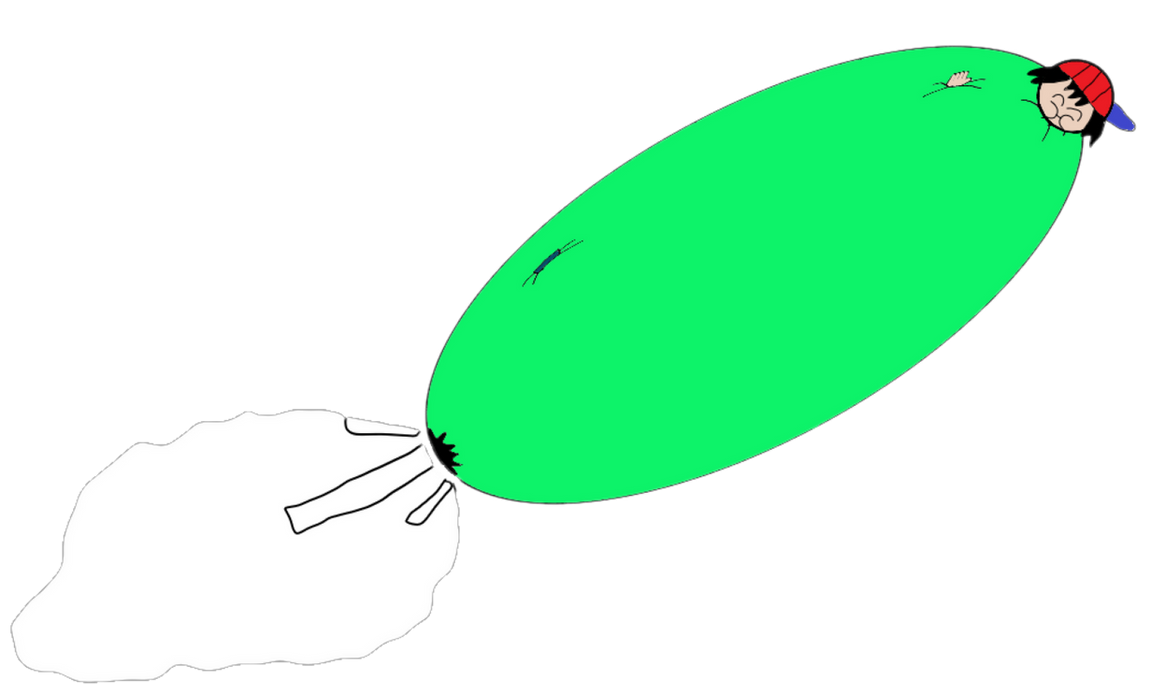 Earthbound Balloon Suit Deflating Popped by MetaKnightTheGreat on ...