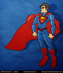 Superman Neue Color by Arkangel-Wulf