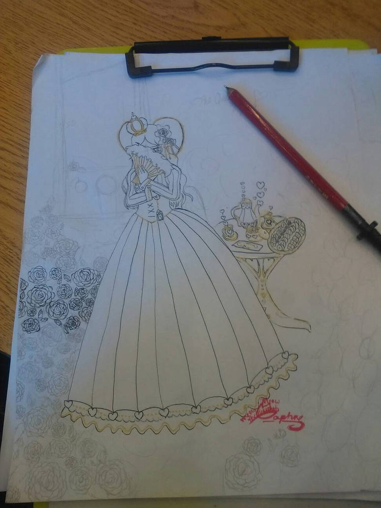 *Incomplete* Queen of Hearts by MeowMeowTheNekomata on DeviantArt