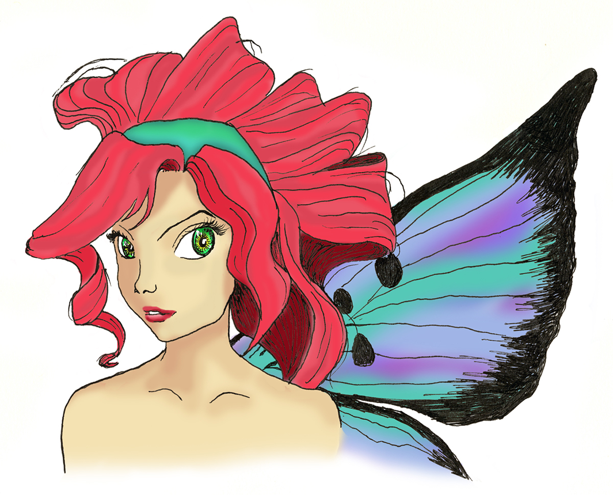 Fairy - Coloring Trial