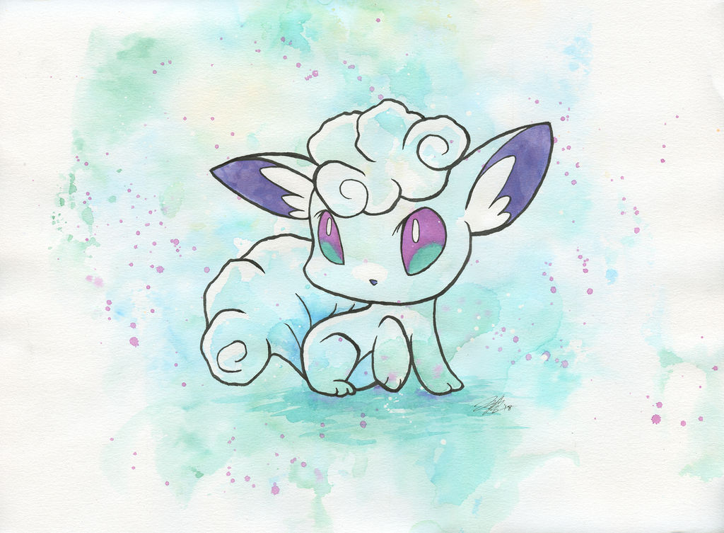 Alolan Vulpix by FallThruStardust on DeviantArt