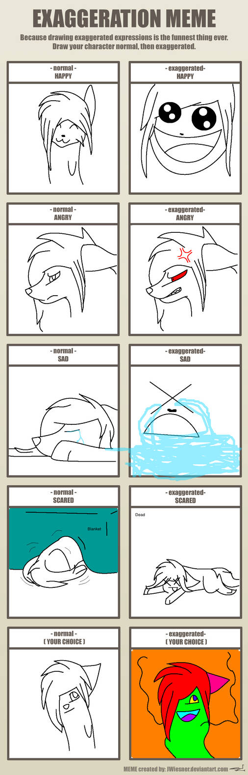 Exaggeration Meme by StellarEclipse1000 on DeviantArt
