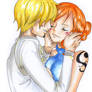 Sanji and Nami