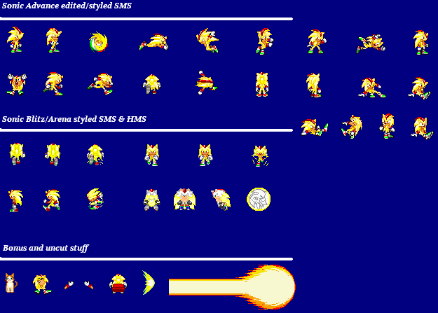 SMS - SpriteSheet -