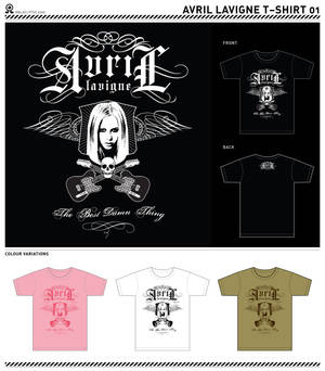 Avril Lavigne T-shirt 01