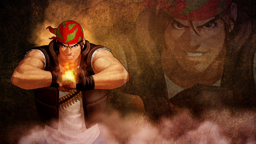 King of Fighters: Ralf Jones Wallpaper by LordHellhammer on DeviantArt