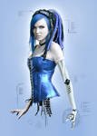 Cybernetic Blue by NeaN