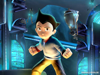 Astro Boy game wallpaper