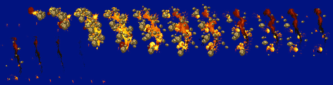 Exploding Shamrock Big rock explosion by Northriddle on DeviantArt