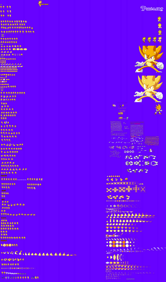 Darkspine Sonic 2023 Sheet by CyberTheCyclone on DeviantArt